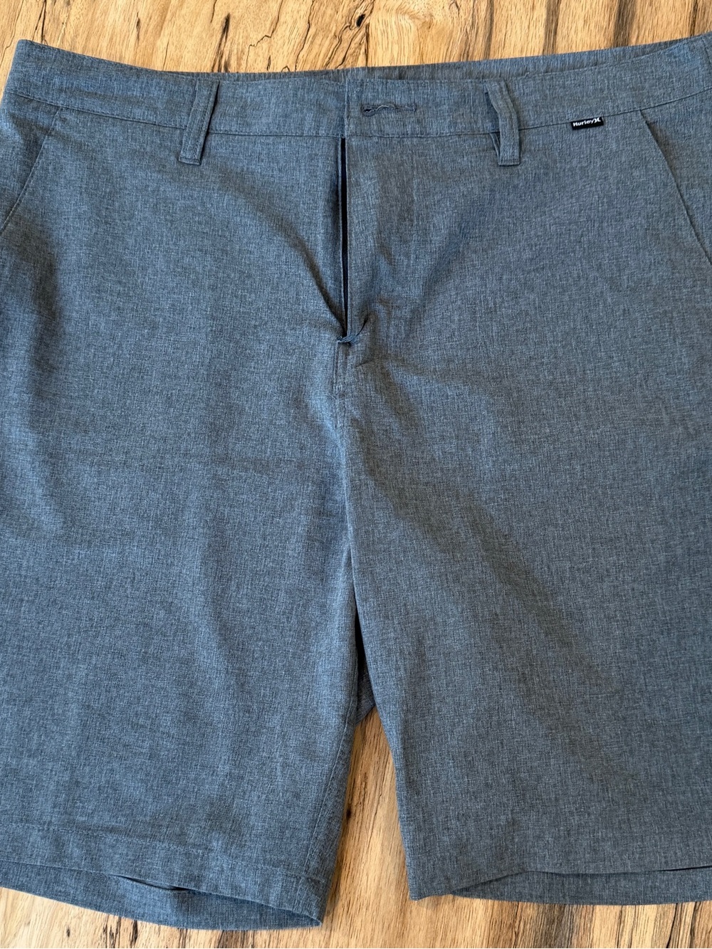 Hurley Men's Gray Performance Stretch Shorts